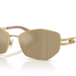 Clear Mirror Real Yellow Gold